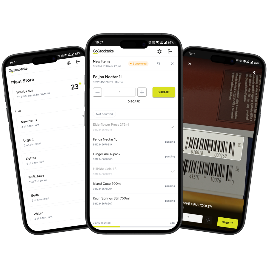 GoStocktake counting app